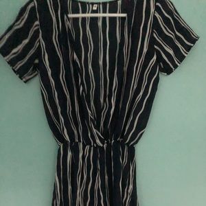 Stripped romper